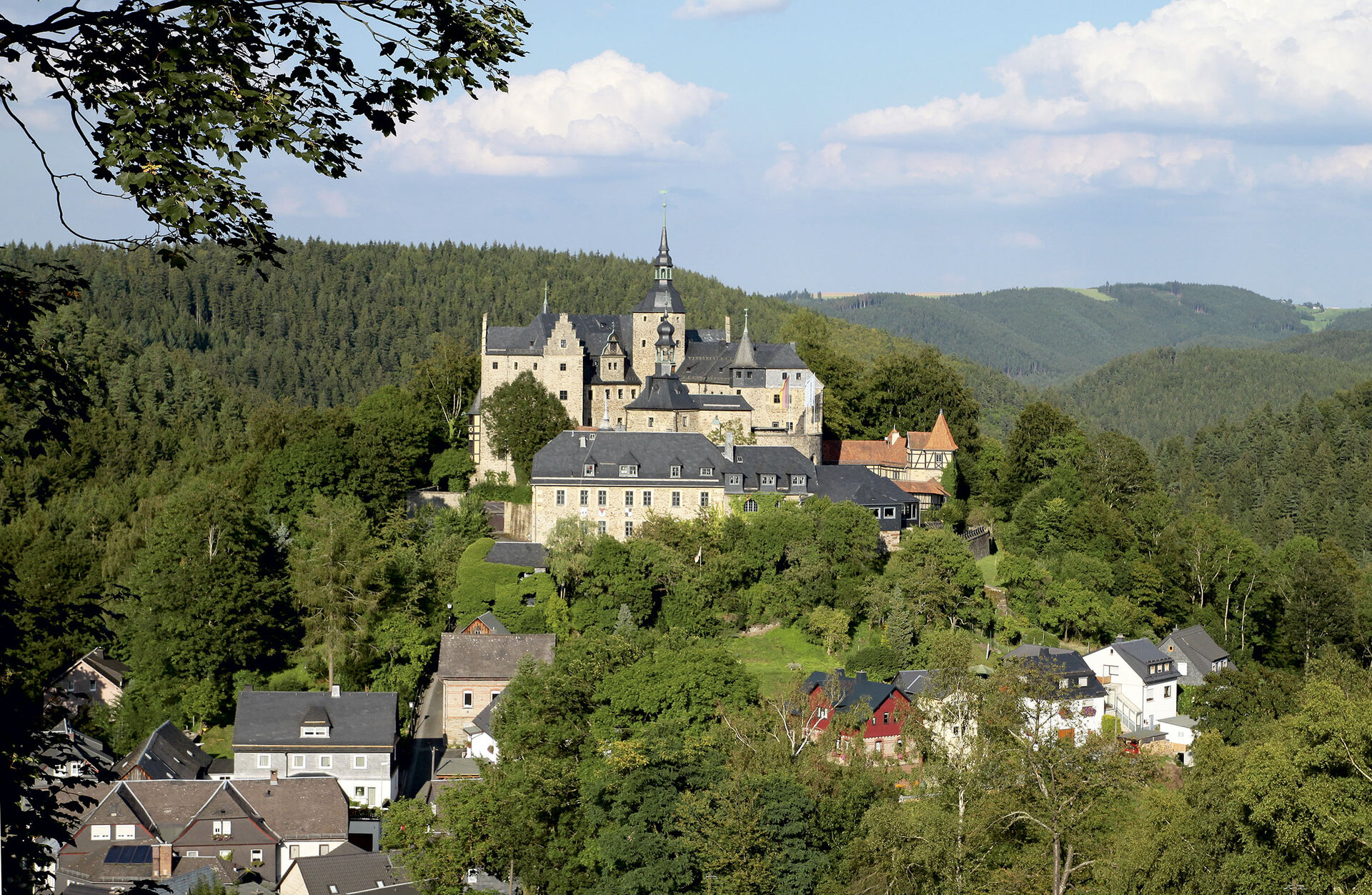 Burgen und Schlösser im Frankenwald