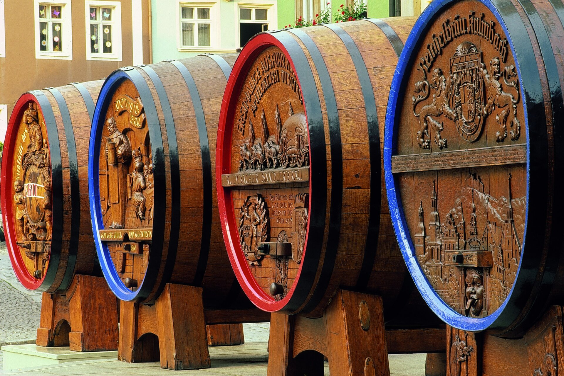 Bierfässer in Kulmbach